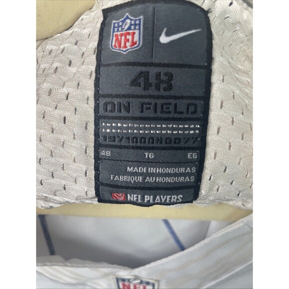 Nike Stitched Jersey Dak Prescott #4 Dallas Cowboys Mens 48 XL White Blue NFL - Picture 4 of 10